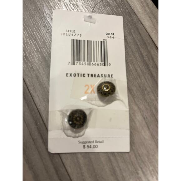 JH Collection V Neck Blouse. Women Size 2X. Red, Brown Paisley Pattern. BNWT - Picture 5 of 7